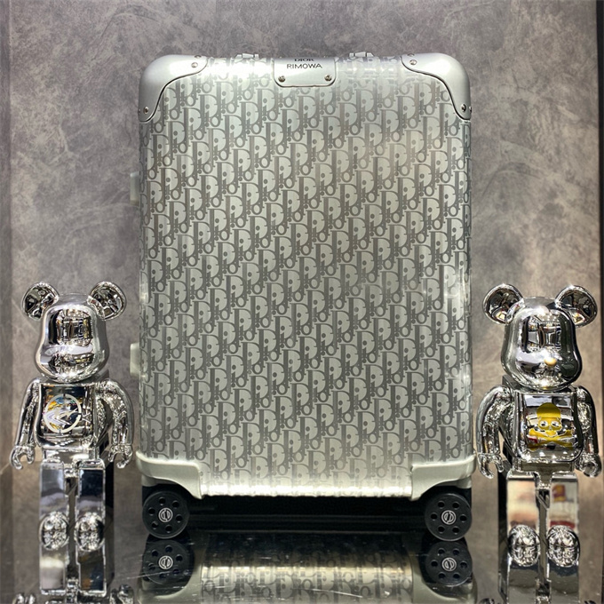 rimowa x dior collaboration suitcase